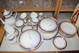 Quantity of Royal Grafton Majestic pattern table wares