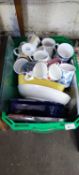 One box of assorted kitchen wares