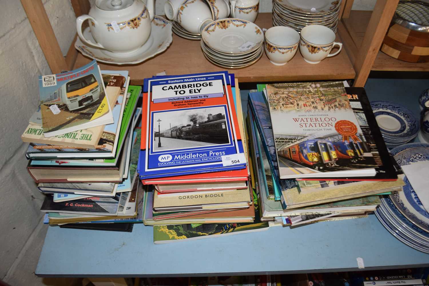 Collection of various books, railway and locomotive interest