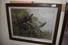 AFTER ARCHIBALD THORBURN, FLUSHED COLOURED PRINT, FRAMED AND GLAZED