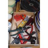 Box of various assorted tools