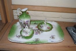 Porcelain dressing table set