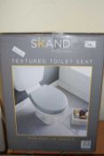 BOXED AS NEW TEXTURED TOILET SEAT