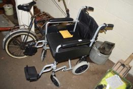 Modern folding wheelchair
