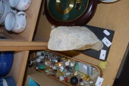 Mounted mineralogical sample