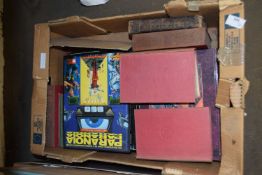 One box of assorted mixed books