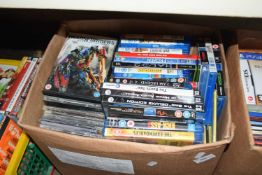 Box of various assorted CD's, DVD's, CD Roms etc