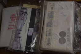 Collection of various first day covers and presentation packs