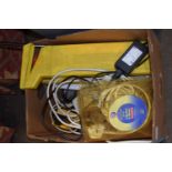 One box of various assorted electrical cable etc