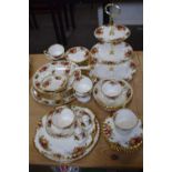 Mixed Lot: Royal Albert Old Country Rose tea wares together with a quantity of similarly decorated