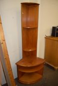 Retro teak mid Century corner unit