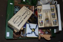 One box of assorted household sundries