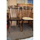 Pair of kitchen chairs