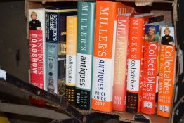 Box of Antique reference books