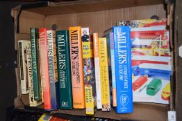 Box of Antique reference books