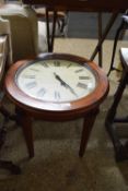 Modern circular clock table