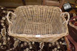 Rectangular double handled basket