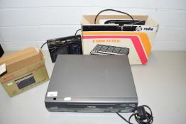 Mixed Lot: Toshiba video recorder and two portable radios