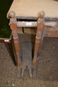 Victorian turned wooden boot jack