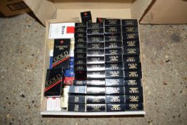One box of cigarette packets mainly Gold Mark