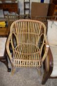 Early 20th Century bamboo armchair