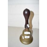 Vintage brass hand bell