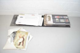 Mixed Lot: Album various first day covers, presentation packs etc together with a quantity of