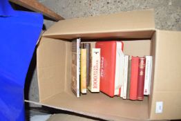One box mainly cookery books