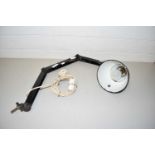 Wall mounted adjustable industrial lamp