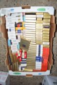 One box of cigarette packets, London Kingsize, Capstones, Rothmans and others