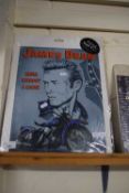 Reproduction metal wall sign James Dean Rebel Without a Cause