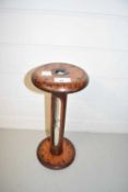 Vintage wooden mounted sand timer