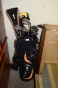 Case of golf clubs to include Yamaha