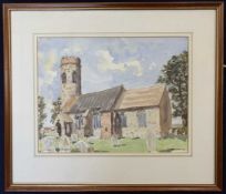 B.M. Beeden (British, 20th century), St Peters and St Paul's Church, watercolour, signed and