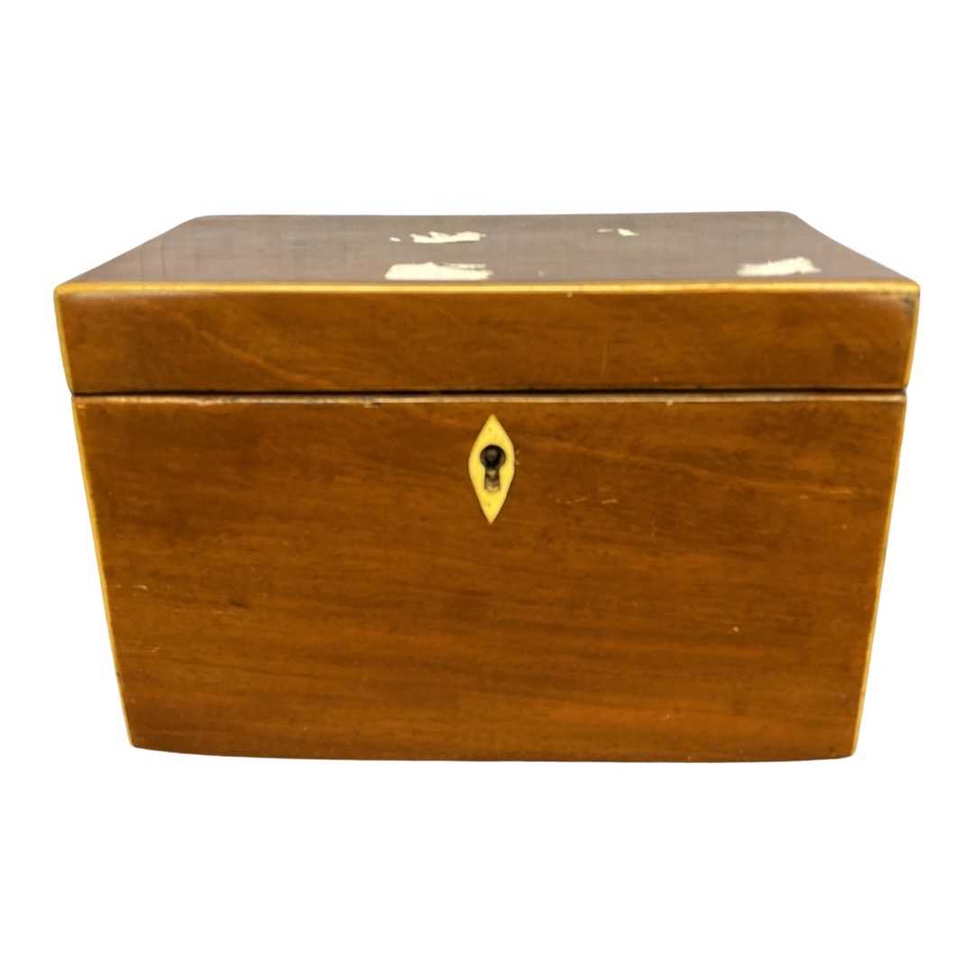 Small mahogany box