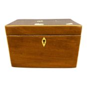 Small mahogany box