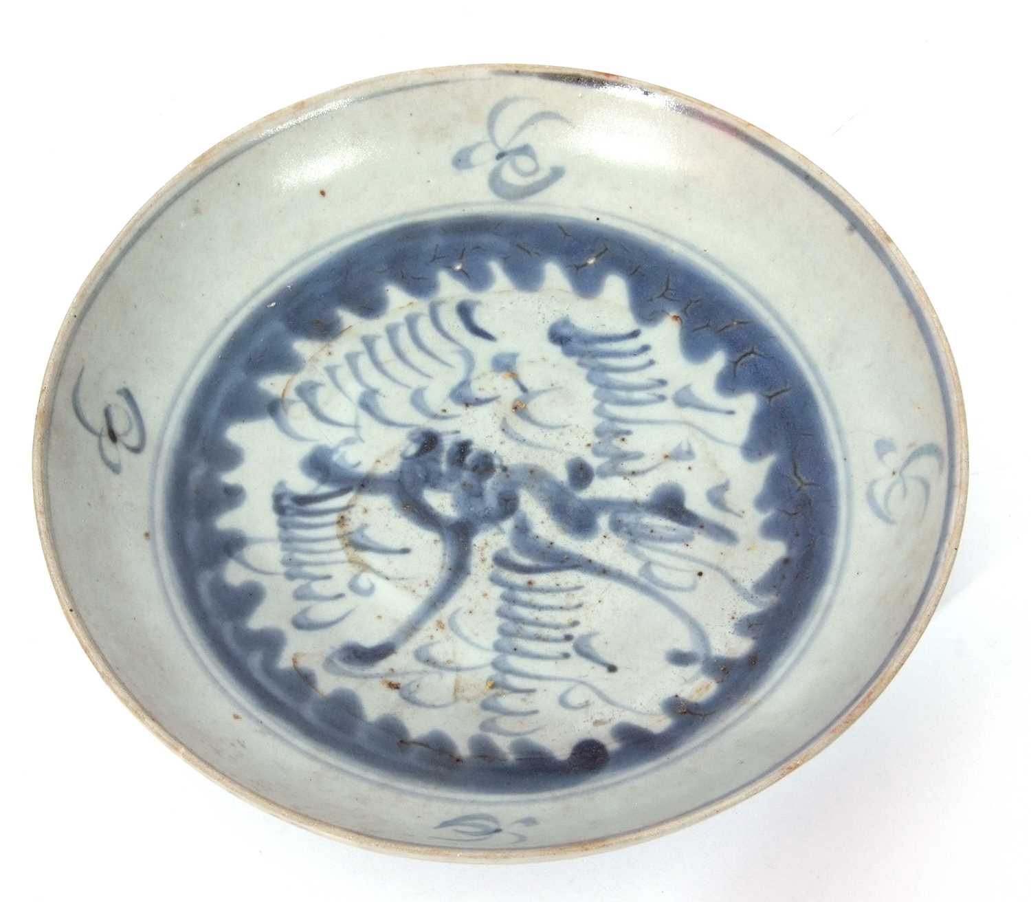 Ming dish, possibly made for the Middle Eastern market, 19cm diam - Image 6 of 8