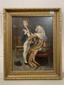 After George William Joy 'Nelson's First Farewell', chromolithograph, circa 1926, signed, 20.5x15.