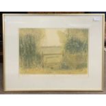 Michael Carlo (British, 20th century), 'Still, June', limited edition coloured lithograph, signed