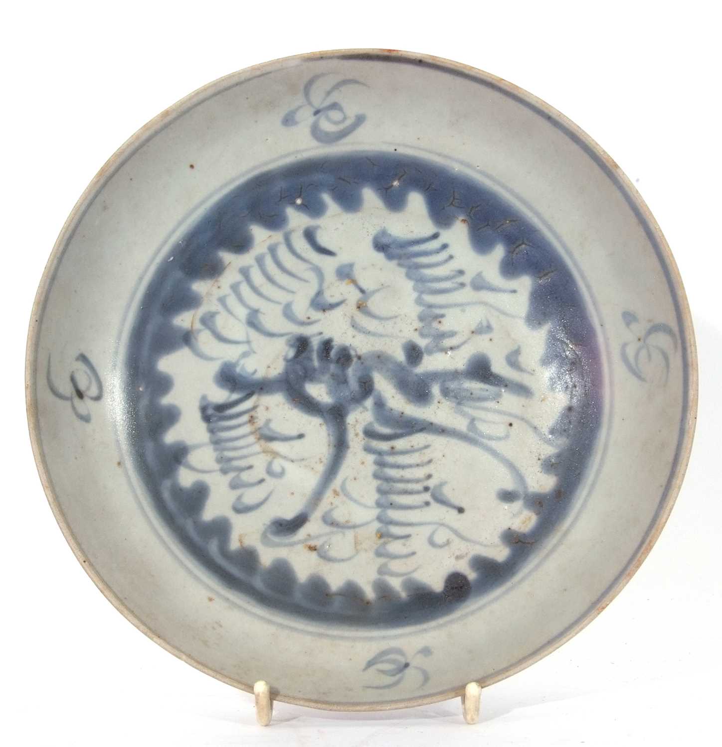 Ming dish, possibly made for the Middle Eastern market, 19cm diam - Image 5 of 8