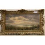 C.S. Jones (British,19th century) inscribed on verso 'Withers, Stalham', oil on canvas, gilt framed,