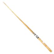 Burroughes & Watts one piece snooker cue with cork end, 146cm long