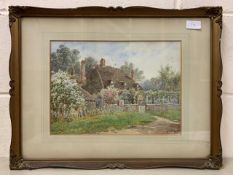Henry Ashbourne (British, 20th century), 'At Coates Sussex', watercolour, signed, 9.5x13ins,