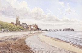 George Sear (British b.1937) Cromer, watercolour, signed, 7x10ins., Provenance: Penthouse Galleries,