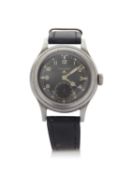 Longines WWW military 'Dirty Dozen' stainless steel cased wristwatch, having luminous hands to a