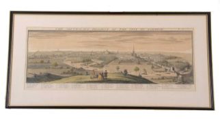 Samuel & Nathaniel Buck (British,18th century), The North-East Prospect of The City of Norwich, hand