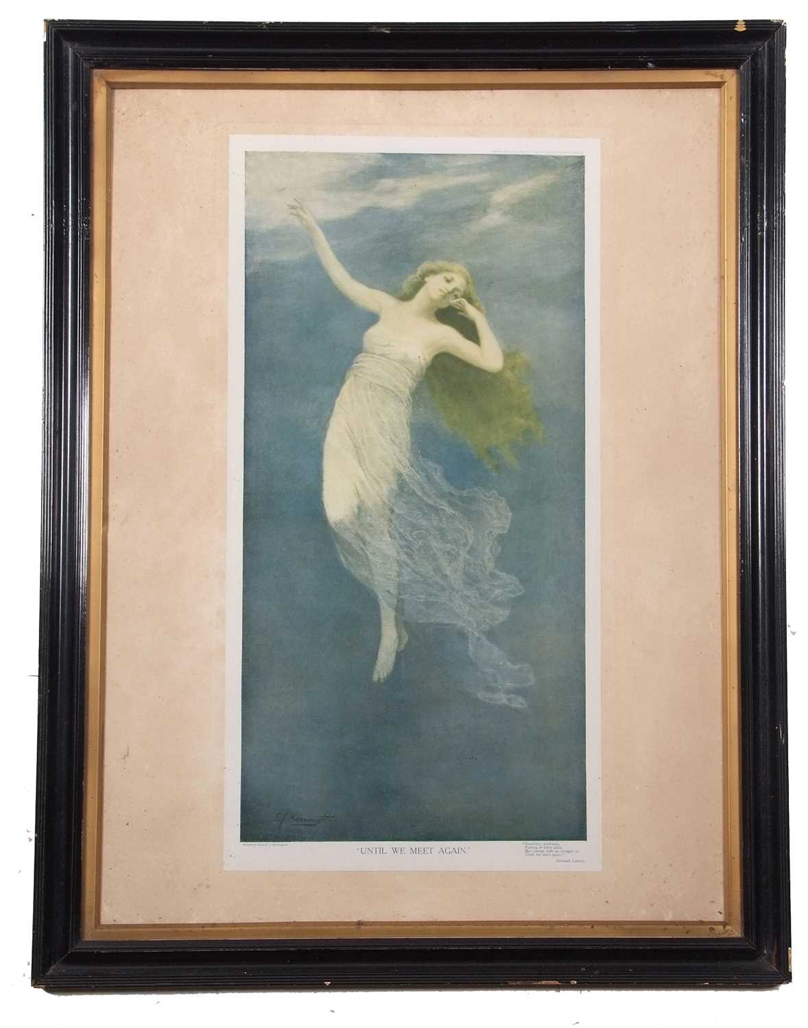 After Emily J Harrington (British, b.1877), A pair of lithograph prints titled 'The Angel of Pity" - Image 3 of 7