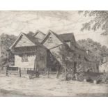 Henry James Starling (British, 1905-1996) "Marlingford Mill-Norfolk", etching, limited edition,