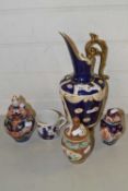 Mixed Lot: Imari vases and other assorted items