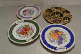 Royal Horticultural Society commemorative plates and others